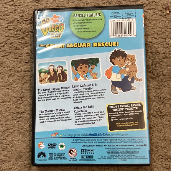 Go Diego go dvd - Picture 2 of 4